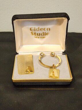 Vintage Money Clip & Key Ring Set - Gideon Studio New York